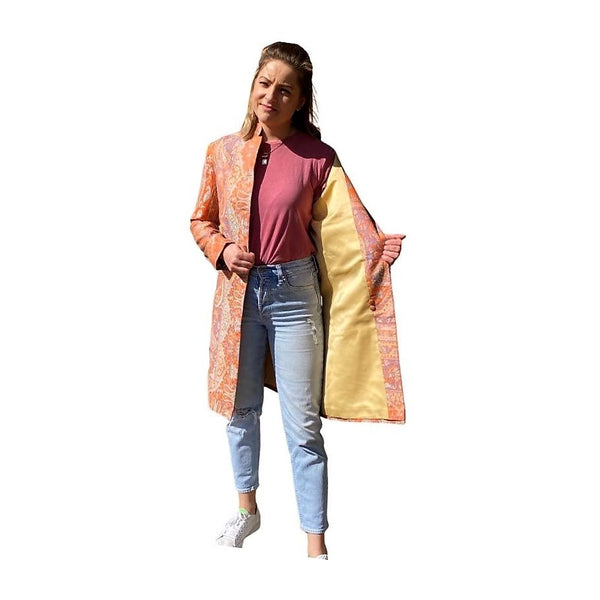 Lyla-luminescent-orange-jacket-cashmere-silk