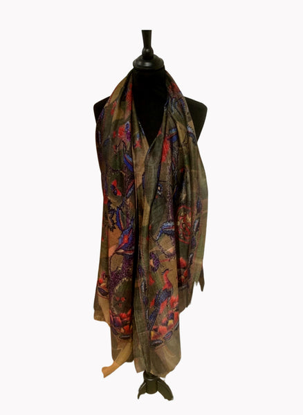 Pure vicuna-pashmina-forbidden-fruit-handwoven