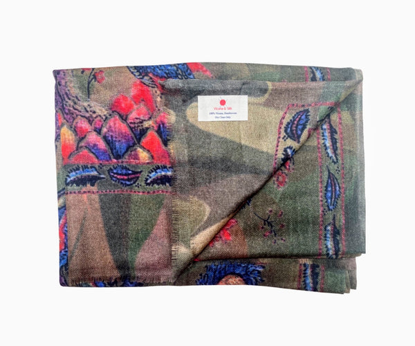 Pure vicuna-pashmina-forbidden-fruit-handwoven