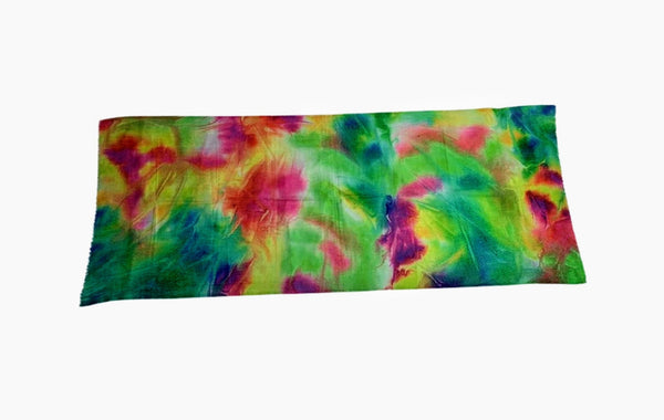 Pure Vicuña Scarf -  Tropical Splash - Finest Handwoven, Unisex